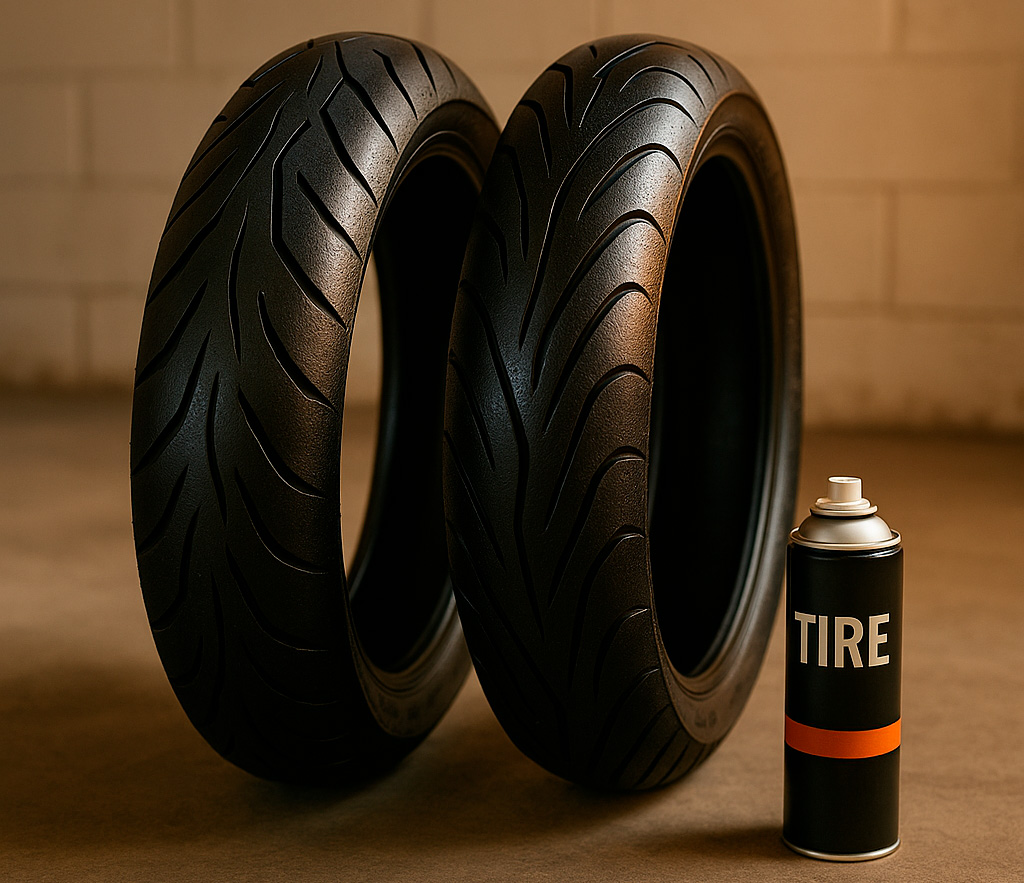 Обработка мотошин перед зимовкой — защита и уход за резиной