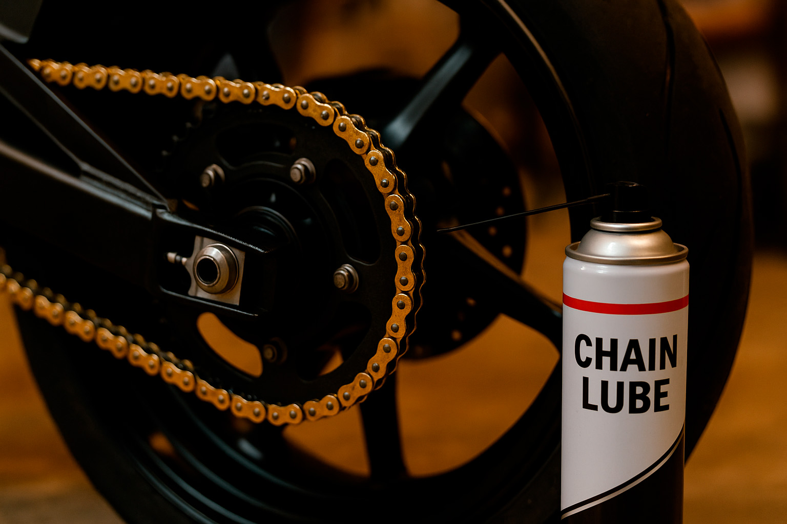 Обработка цепи мотоцикла перед зимовкой — защита от ржавчины и износа