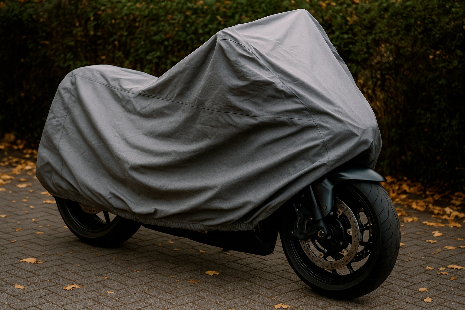 Стоит ли накрывать мотоцикл чехлом на зиму — советы по зимнему хранению